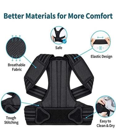 Posture Corrector for Men & Women | Effective Spine & Back Support - Shop Now - Buy Online on GoSupps.com