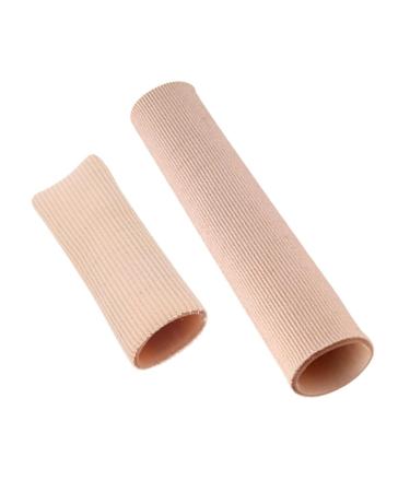 Healifty 2pcs Toe Cover Elastic Toe Tubes Sleeves Toe Finger Protector Toe Care Cover Silicone Toe Sleeves Silicone Gel High Heel Protectors Toe Covers Small Toe Covers Toe Protector
