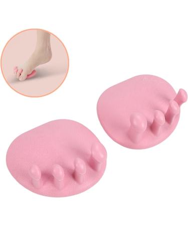 2-Piece High Friction Toe Separator - Portable Body Corrector for Dancers Yogis & Athletes (Pink) | International Shipping Available - Buy Online on GoSupps.com