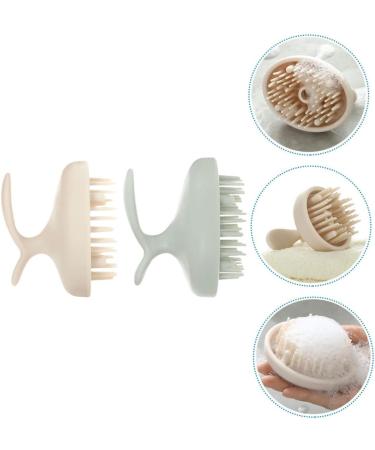 Tovinanna 4-Piece Shampoo Brush Set | Scalp Massager & Head Scratch Tool | Wet & Dry Shampoo Brush for Hair Care & Relaxation - Buy Online on GoSupps.com
