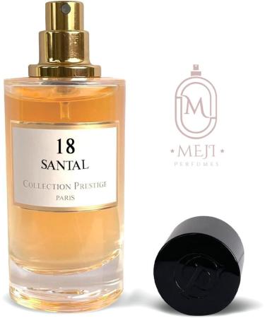 MEJIPARFUMES Santal n 18 Parfume 50ml Made in France Prestige Collection Paris Perfume For Men - Buy Online on GoSupps.com