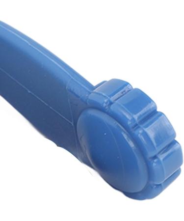 Hand Pressure Point Clip - 4 Floral Shape Mini Clips for Migraine Relief & Tension Reduction - Universal Acupressure Tool (Blue) - Buy Online on GoSupps.com