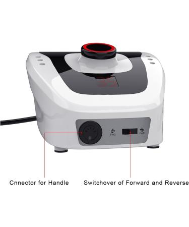 Nail kit Electric Nail Drill 32W 35000 RPM Manicure and Pedicure Kit with LCD Speed Control Display Portable Nail Tools Nail kit for Beginners with Everything - Buy Online on GoSupps.com