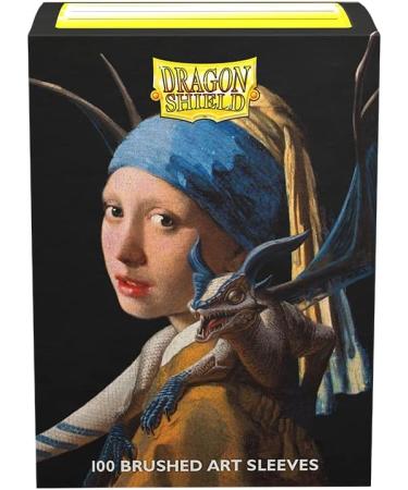 Dragon Shield Standard Size Sleeves  Limited Edition Brushed Art: Girl with a Pearl Earring 100CT - Card Sleeves Smooth & Tough - Compatible with Pokemon  Yugioh  & Magic The Gathering  MTG  TCG - Buy Online on GoSupps.com