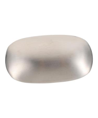 Healeved 2 Pcs Deodorant Soap Garlic Metal Soap Steel Soap Bar Soap for Body Odor Metal Soap Bar Odor Absorber Soap Odor Removing Bar Smell Eliminator Tool Square Absorbent Stainless Steel 1 count (Pack of 1) Silverx2pcs