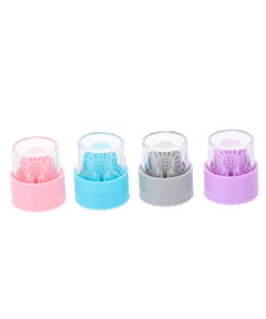 Healeeved 8 STK Cleaning of colored contact lenses container for contact lenses travel set for contact lenses of portable lentil care holder Nursing hand travel pp mini make -up mirror