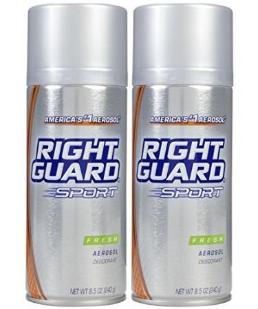 Right Guard Sport Aerosol Deodorant  Fresh  8.5 oz  2 pk