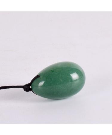 Jade Massage Egg Set Drill Natural Tool Quartz Ball Exercise for Women 3pcs Crystal (Color : 30x20mm)