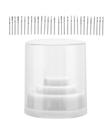 Nail Drill Container - 48 Slots Manicure Tool Organizer for Beauty Salons & Home Use | Durable Nail Drill Suitcase Holder - Buy Online on GoSupps.com
