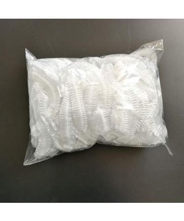 20 Disposable Shower Hoods Transparent Plastic Bathing Caps for Women | Travel Spa Home & Salon Use - Buy Online on GoSupps.com