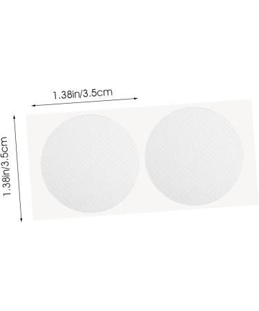 50 Pair Nipple Stickers for Men - Small Invisible Breast Pads & Cushions | Nipple Protection Accessories 3.5x3.5cm - Buy Online on GoSupps.com