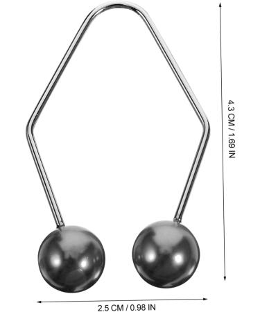 VINTORKY 1 Pair Dimple Trainer Face Dimples Exerciser Dimples Maker for Face Facial Tools Tool Facial Dimples Trainer Beauty Tools Face Exerciser Tool Former Metal Alloy 4.30X2.50X0.80CM Black - Buy Online on GoSupps.com