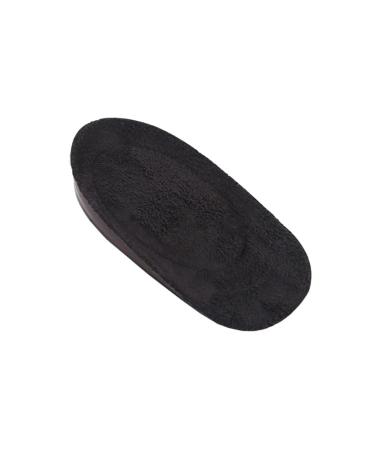 Didiseaon 1 Pair Heel Pads Half Shoe Gel Inserts Insoles for Heels Heel Foot Care Insole Soft High Heel Inserts High Heel Grips Comfortable Foot Support Men and Women Invisible Gel Pad Black L