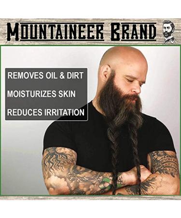 Mountaineer Brand Bald Head Care - Men's Shampoo & Cleanser - Natural Moisturizing Shave Soap - Coconut Scent - 4 oz - Buy Online on GoSupps.com