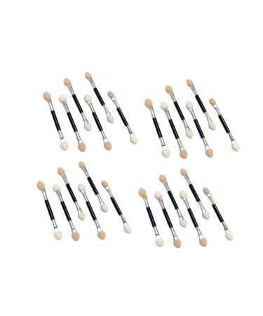 BIUDECO 30pcs Makeup Eyeshadow Brush Concealer Brush Double-headed Eyeshadow Brush Women Eyeshadow Brush