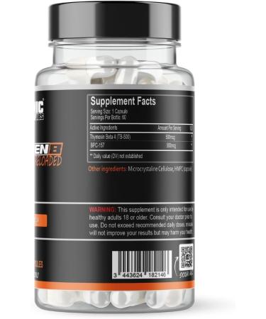 Manic Muscle Labs Rejuven8 Reloaded BPC-157 TB500 Blend 60 Capsules - Buy Online on GoSupps.com