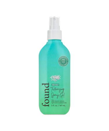 FOUND Haircare Sea Salt Texturizing Spray Gel 5 oz. | Styling Treatment | Adds Beachy Texture Light Hold & Body