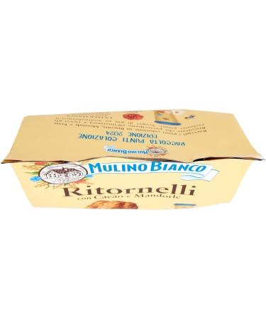 Mulino Bianco Ritornelli Biscuits with Cocoa and Almonds biscuits au cocoa et amandes delicious petit d jeuner sans huile de palme 3 x 700 g + Italian Gourmet pulp 400 g - Buy Online on GoSupps.com