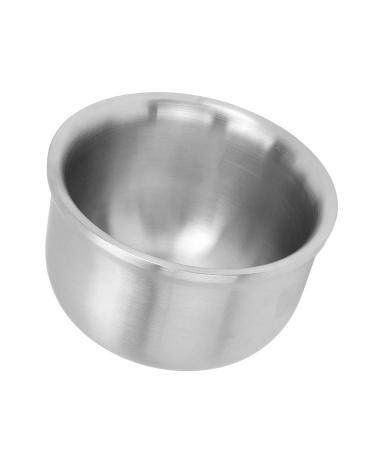 Professional Stainless Steel Shaving Soap Peel Bowl | Men's Wet Shaving Soap Cup | Premium Facial Care Tool for Salons - Buy Online on GoSupps.com
