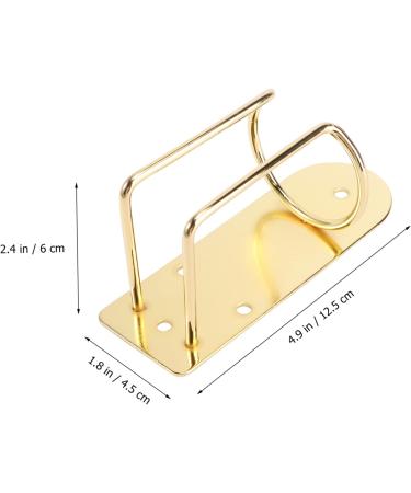 Didiseaon Professional Hair Clipper Stand - Wall-Mounted Trimmer Holder for Barbers - Stainless Steel 12.5x6cm Rack - Durable Barber Supplies - Buy Online on GoSupps.com