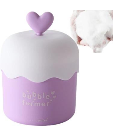 Cleanser Foam Maker Cute Macaron Color Face Wash Foam Maker for Face Wash Portable Facial Cleaning Tool Deep Skincare Cleaner Tools Purple - Buy Online on GoSupps.com