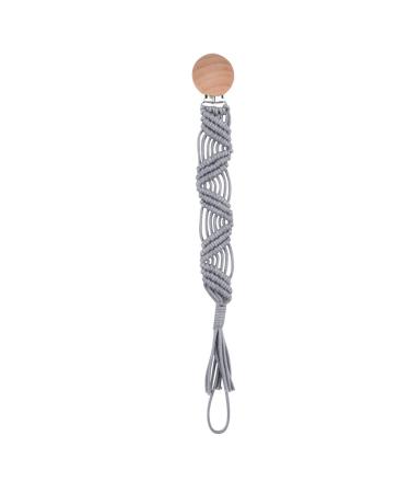 TIAN-K Cotton Woven Pacifier Chain - Stylish & Safe Pacifier Holder | International Shipping - Buy Online on GoSupps.com