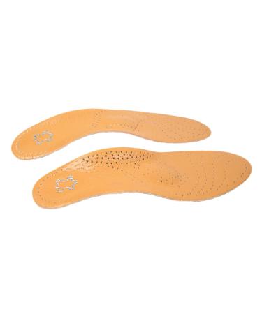 Beaupretty 1 Pair Support Pads Arch Pad Support Shoes Cushion Insoles for Shoes Absorption Running Gel Plantar Inserts Arch Support Work Boots Soft Man Yellow 28X9.3X2.6cm