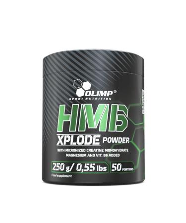 Olimp Sport Nutrition | Hmb Xplode Powder (250g) | HMB | Explosive combination of HMB and creatine! - Orange