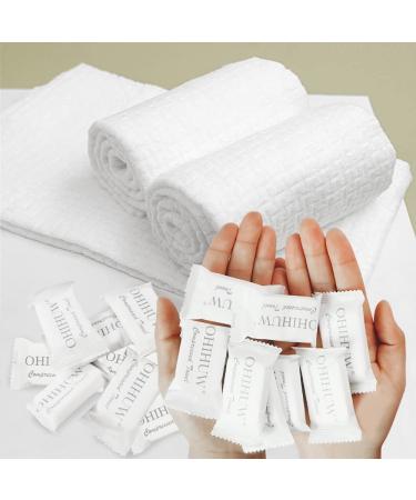 Disposable Towel Thicker Style Magic Compressed Towel Large Size Coin Tissue Portable Washcloth Reusable for Travel Camping Hiking Outdoor Sports Beauty Salon - Buy Online on GoSupps.com