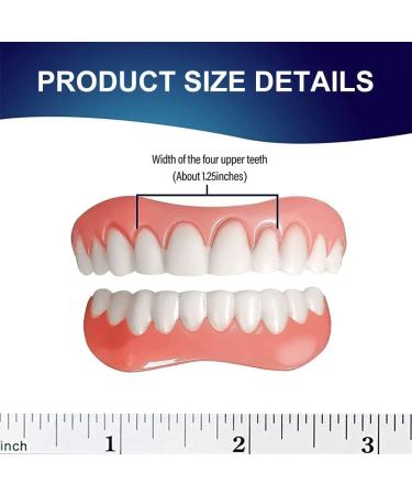 Buy False Teeth Veneers | Immediate Dentures & Cosmetic Tooth Covers | Temporary Prostheses & Artificial Teeth - Buy Online on GoSupps.com