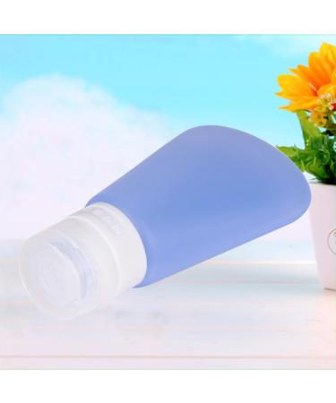 FOMIYES 2pcs Shampoo Leakproof Containers Refillable Travel Bottle Silicone Press Bottle Travel Kit Storage Bluex2pcs Size 1x2pcs - Buy Online on GoSupps.com