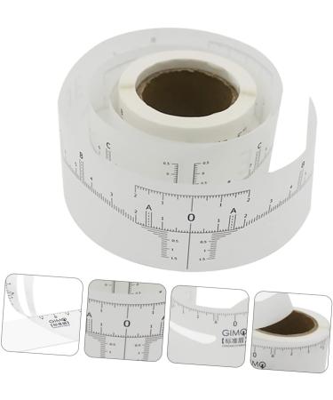 Angoily 1 Roll Disposable Ruler Stickers Eyebrow Microblading Ruler Eyebrow Ruler Woman Scale Tool - Buy Online on GoSupps.com