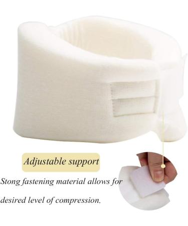 Soft Foam Cervical Collar - Adjustable Neck Support Brace for Pain Relief | Ideal for Sleep | Small Size - Buy Online on GoSupps.com