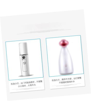 Didiseaon Spray Humidifier Portable Humidifiers Mist Facial Sprayer Handy Sprayer Mini Face Humidifier Portable Face Mister Facial Mister Electric Face Mister White Air Moisturizer - Buy Online on GoSupps.com