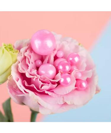 Edible Pink Pearl Sugar Decor - 120g | Perfect for Birthday Halloween Thanksgiving & Christmas Desserts - Buy Online on GoSupps.com