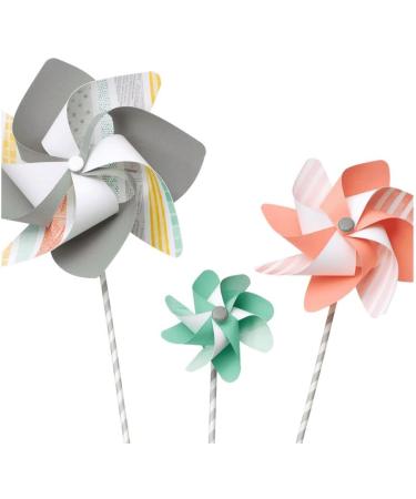 We R Memory Keepers Punch Board & Punch-Pinwheel Straws-Gray (10 Piece) - Buy Online on GoSupps.com