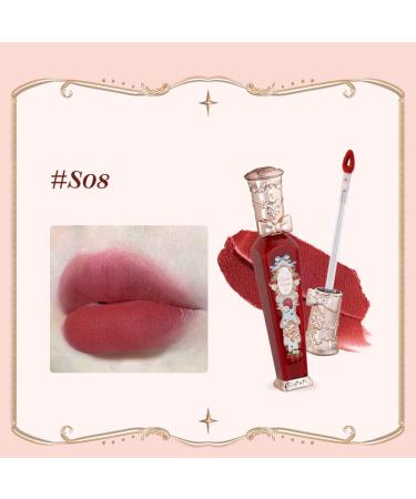 Huazhixiao Strawberry Rococo Cloud Lip Cream - Red Brick Berry Color (S08 - Buy Online on GoSupps.com