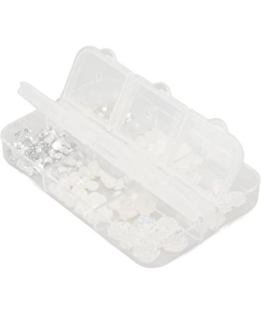 3D Pearl Flower Nail Charms Nail Glitter Charm Rhinestones Ornaments Nail Art Decorations Glitter Accessories for DIY Craft Nail Art Design Manicure Decor - Buy Online on GoSupps.com