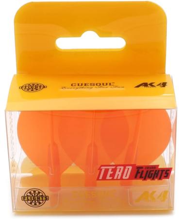 CUESOUL Orange AK4 Slim Shape Diamond Shield Teardrop Kite Big Wing Standard Dart Flights - Buy Online on GoSupps.com