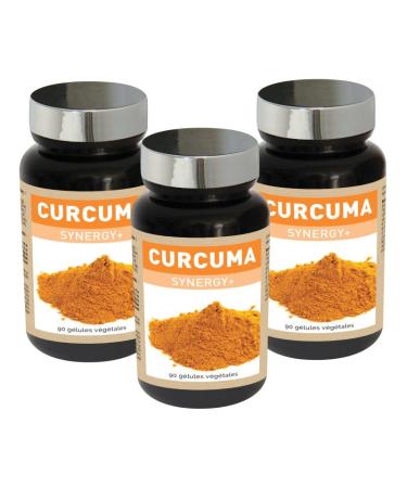 NUTRIEXPERT - Turmeric Synergy + - Maintains the health of joints, bones and cartilage - Enriched with mineral antioxidants - Contributes to the formation of collagen - Vegan - Pack of 3 products