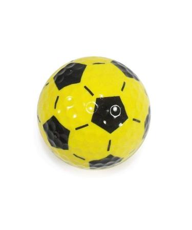 Nitro Novelty Soccer Ball, 3 Pack Yellow and Black