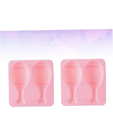 Zerodeko 4 Pcs Basket with Handle DIY Heart Shaped Cooking Spoons Candy Mold Silicone Mold Silicone Cake Moulds Cake Decorating Fried Chicken Mold Cake Molds Silicone Baking Fudge Drumstick 15.8*14.9 CMx2pcs - Buy Online on GoSupps.com