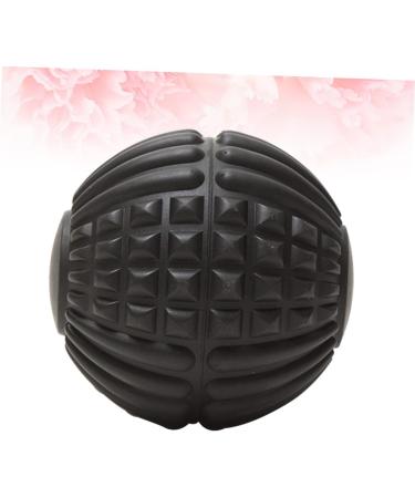 Lurrose Foot Massage Ball & Rod | Vibration Massage Tool for Plantar Fascia & Mobility | Fitness & Yoga Accessory - Black - Buy Online on GoSupps.com
