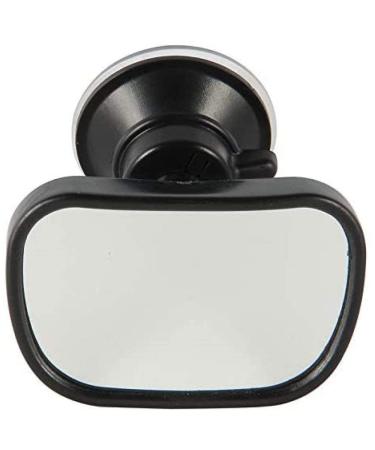 EGFheal Baby Mirror for Car Rear View Mirror 360 Degree Adjustable Child Safety Rearview Wide Angle Convex Mirror Baby Auxiliary Mirror with Strengthen Suction Cup black