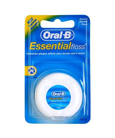 Oral-B 6 Pack Waxed Dental Floss - 50 Meters