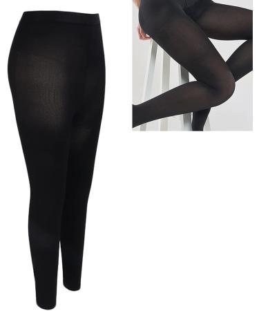 Shop XL Compression Stockings - Elastic Open Toe Pantyhose for Varicose Veins Care - Seamless Leg Support (Black) - Buy Online on GoSupps.com