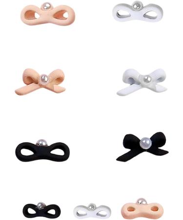 FEIlei 10Pcs 3D Bow Nail Art Decorations Bowknot Nail Accessories Nail Charms Nail Art - Buy Online on GoSupps.com