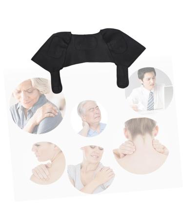 FRCOLOR Shoulder and Back Heating Pad - Strap Rotator Cuff Brace & Breathable Support Belt - Ideal for Pain Relief & Comfort - Metal Tips for Walking Stick - Blue Badge Holder - Buy Online on GoSupps.com