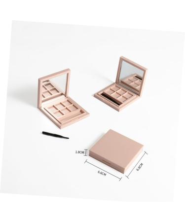 VINTORKY 2pcs Empty Eyeshadow Palette Blush Palette Empty Eyeshadow Dish Empty Compact Eyeshadow Pink 1 count (Pack of 1) Pink - Buy Online on GoSupps.com
