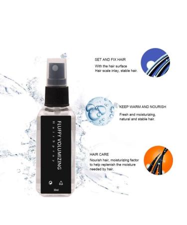 KXC Fluffy Volumizing Hair Spray Set - 3PCS | Instant Volume & Thickness | Long-lasting Brightness | Non Greasy & Non Sticky | For All Hair Types - Buy Online on GoSupps.com